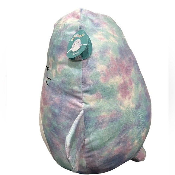 NWT Tobias the tie dye seal 20 inch Kellytoy squishmallow - Picture 4 of 6
